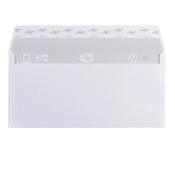 Paquet De 500 Enveloppes LA COURONNE Blanches 110 x 220 mm 80 Gr