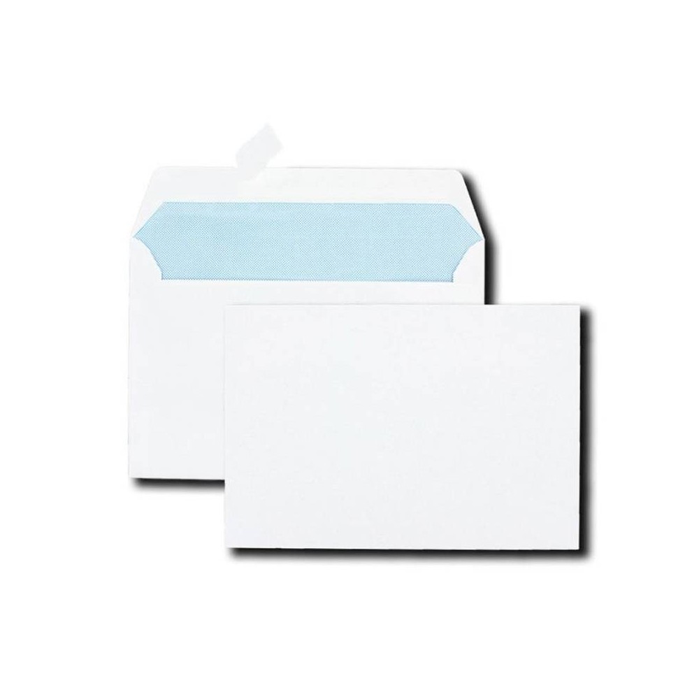 Paquet De 500 Enveloppes LA COURONNE Blanches 12 x17.6 cm 80 Gr
