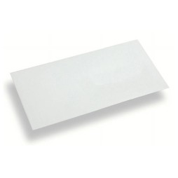 Paquet de 50 Enveloppes GAZELLE Blanc Vitrifié 11x22 cm 80 Gr