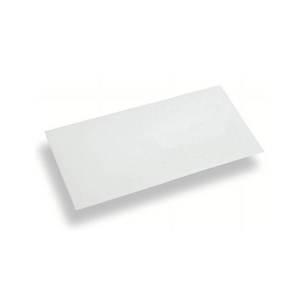 Paquet de 50 Enveloppes GAZELLE Blanc Vitrifié 11x22 cm 80 Gr