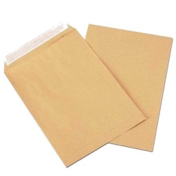 Paquet de 50 Pochettes GAZELLE Kraft 22 x 32 cm 90 Gr