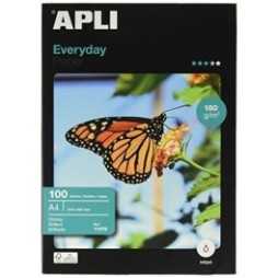 PAPIER PHOTO BRILL A4/ 180GRS PQ/100