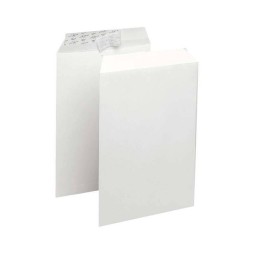 Paquet de 500 Pochettes PIGNA Blanches Strip 162 x 230 mm 90 Gr