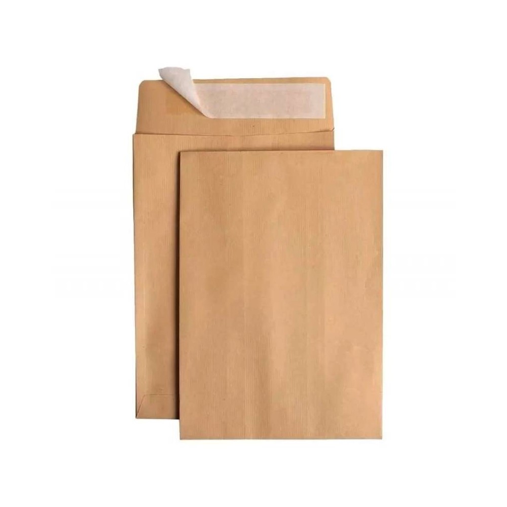 Paquet De 500 Pochettes LA COURONNE Kraft 176x250 mm 90 Gr