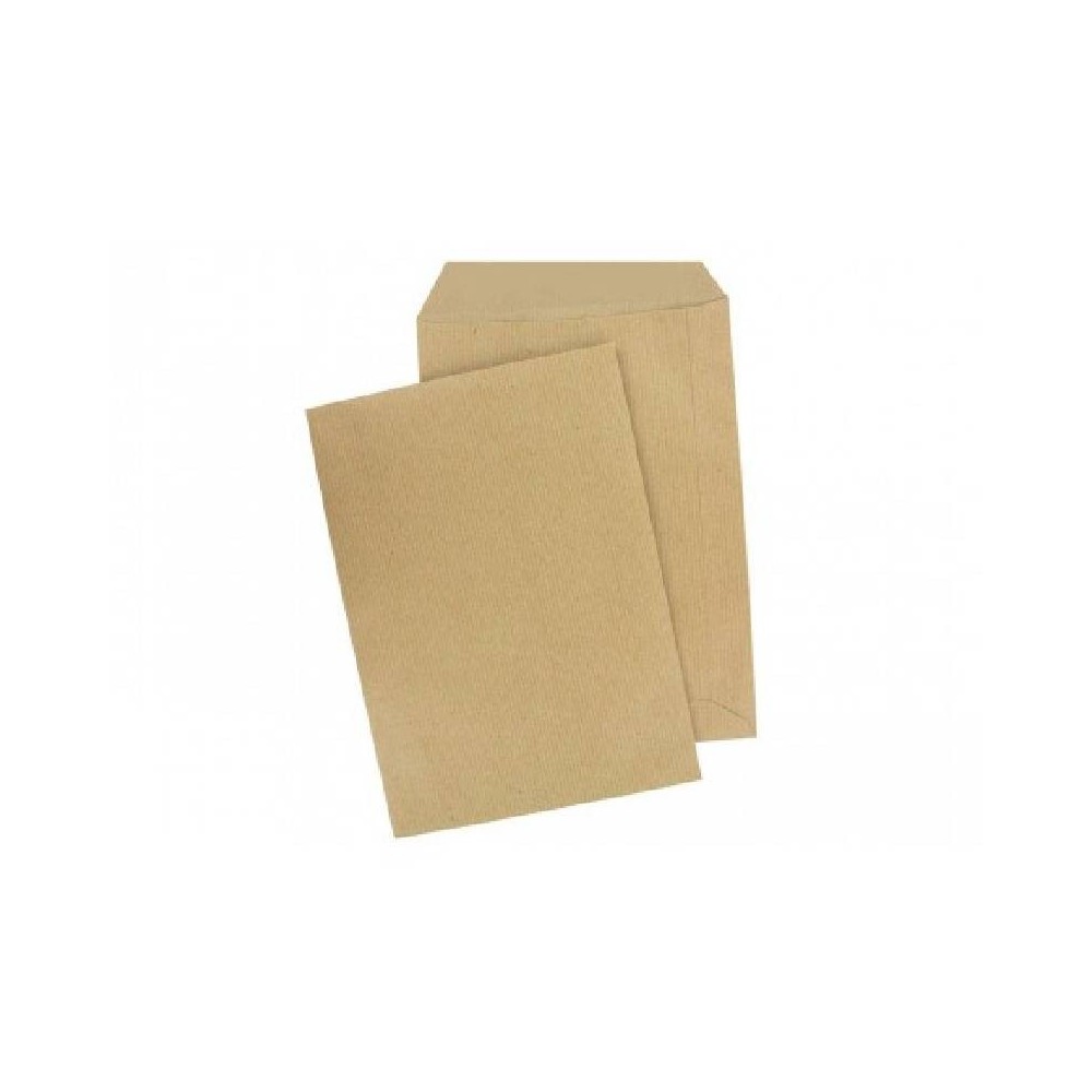 Paquet de 500 Pochettes PIGNA kraft Strip 176 x 260 mm 90 Gr