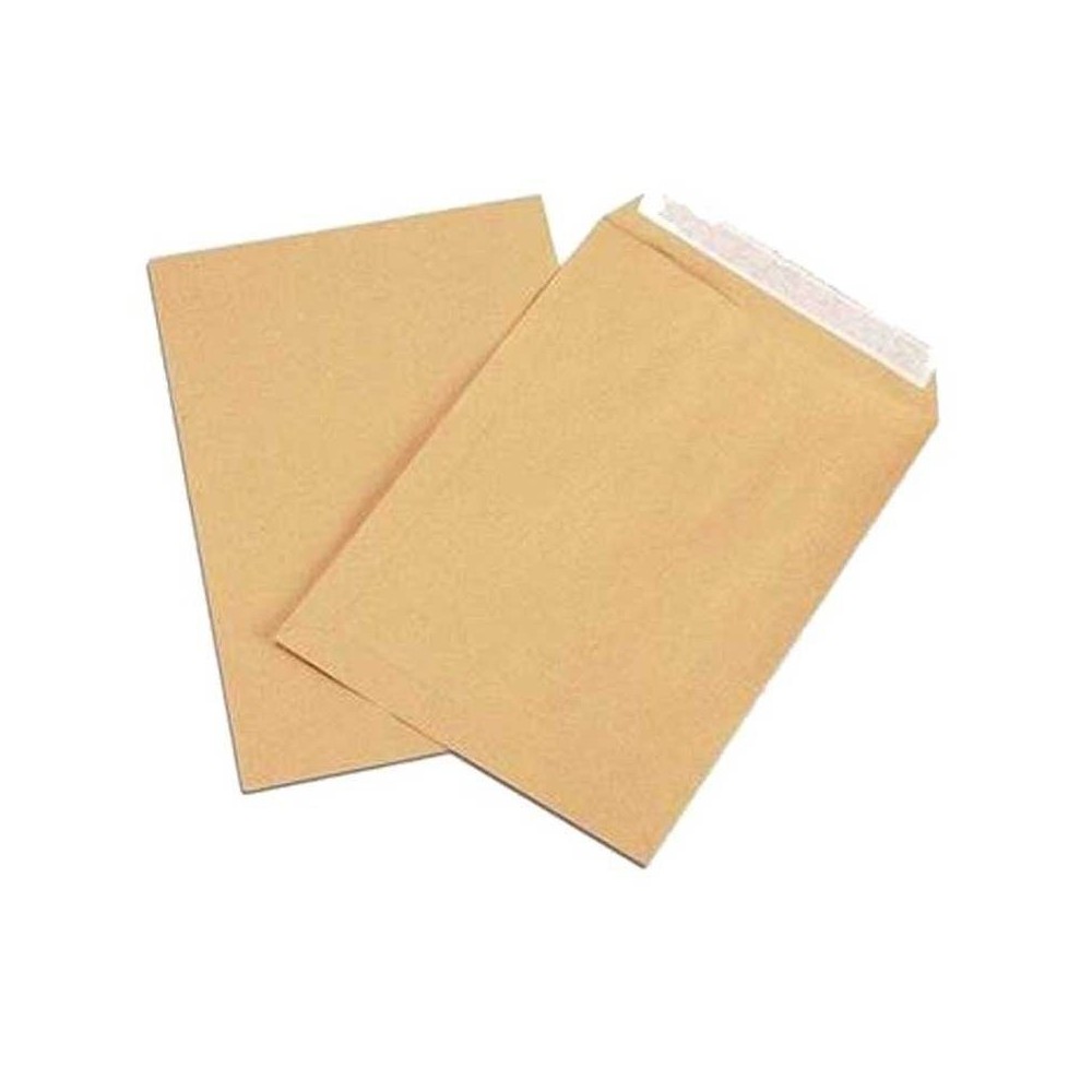 Paquet de 250 Pochettes PIGNA kraft Strip 370 x 450 mm 90 Gr