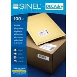 ETIQUETTE R.20043 105X37MM BT/100