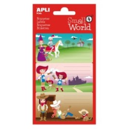 ETIQ.SCOL MEDIEVAL SMALL WORLD