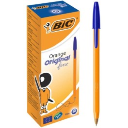 Pack De 20 Stylos BIC à Bille Orange/Bleu