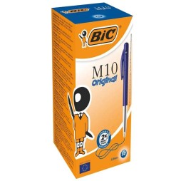 Boite De 50 Stylos BIC M10 à Bille Bleu