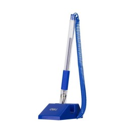 Stylo à Bille Soft Avec Support 0,5 mm 180 Degrés -Bleu