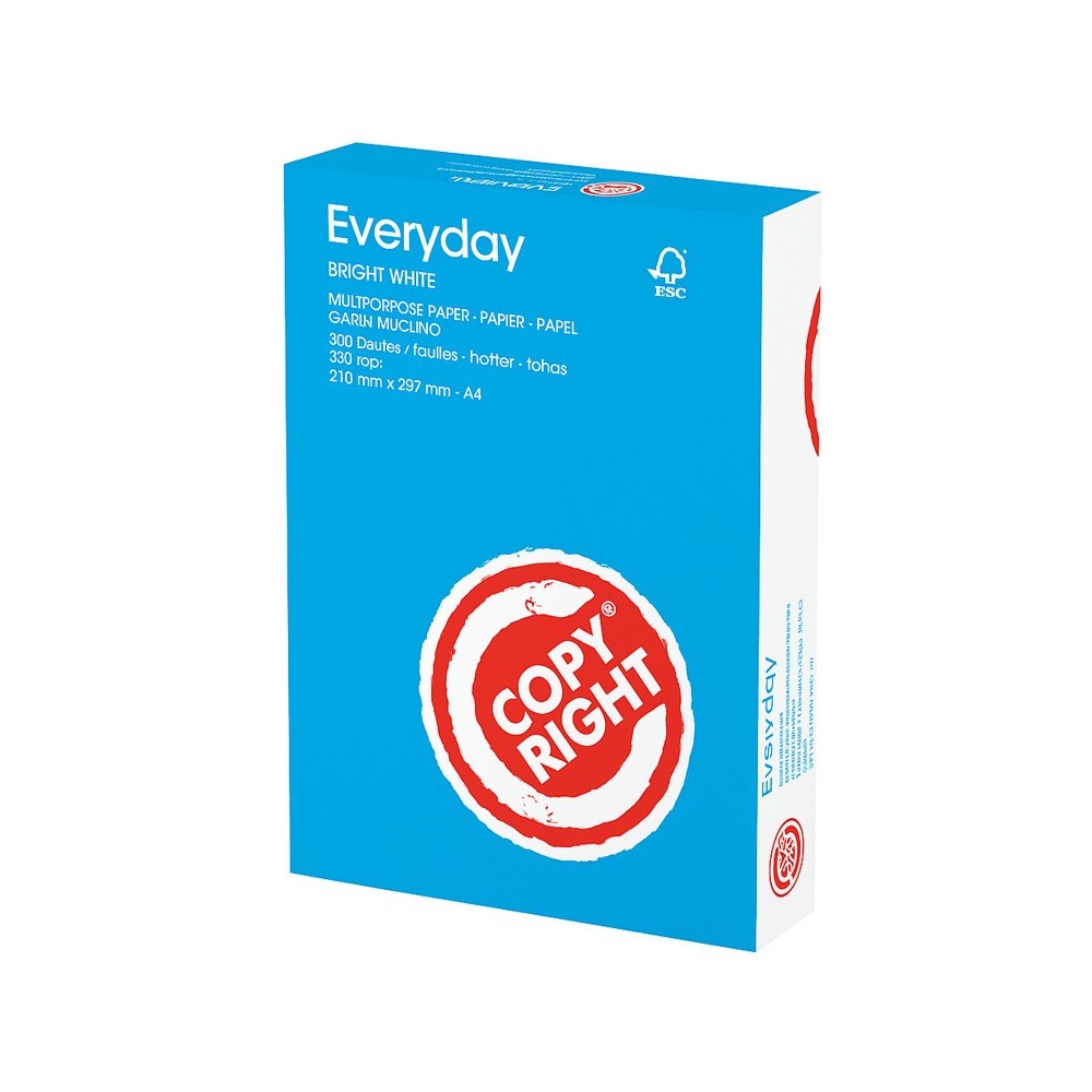 Rame Papier EVERYDAY A4 500 Feuilles 70 g/m²