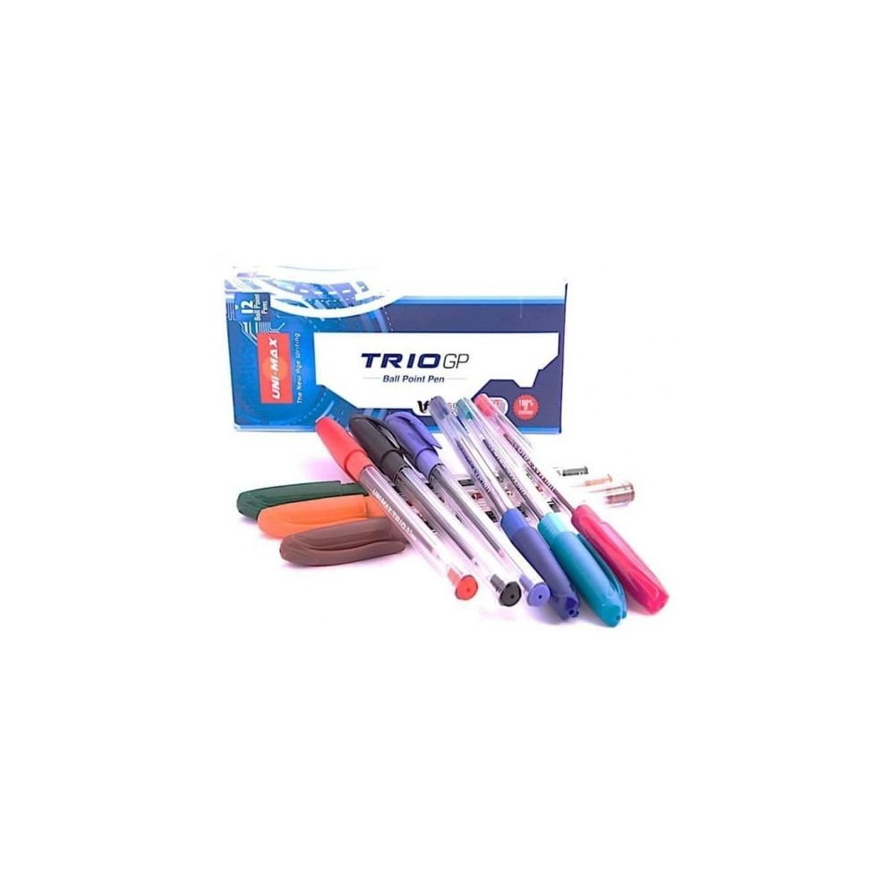 STYLO A BILLE TRIO GP 1MM - UNIMAX