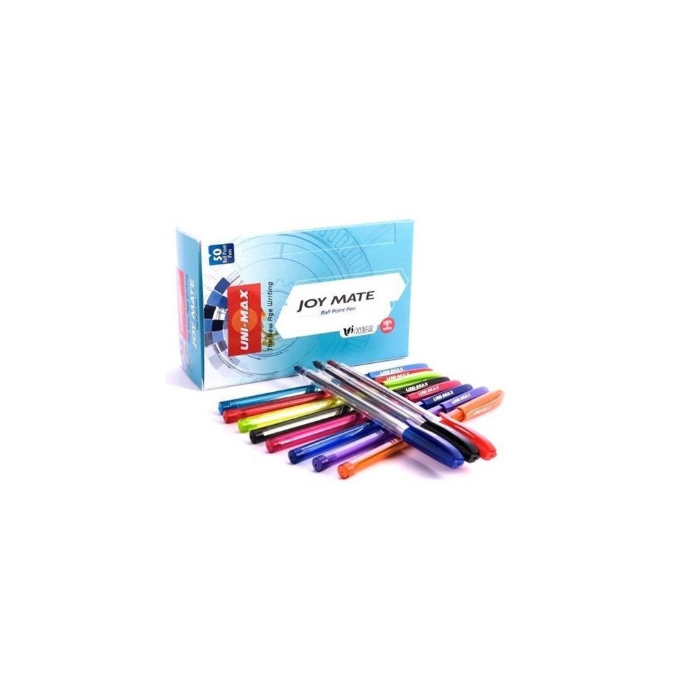 STYLO A BILLE JOYMATE 1MM - UNIMAX