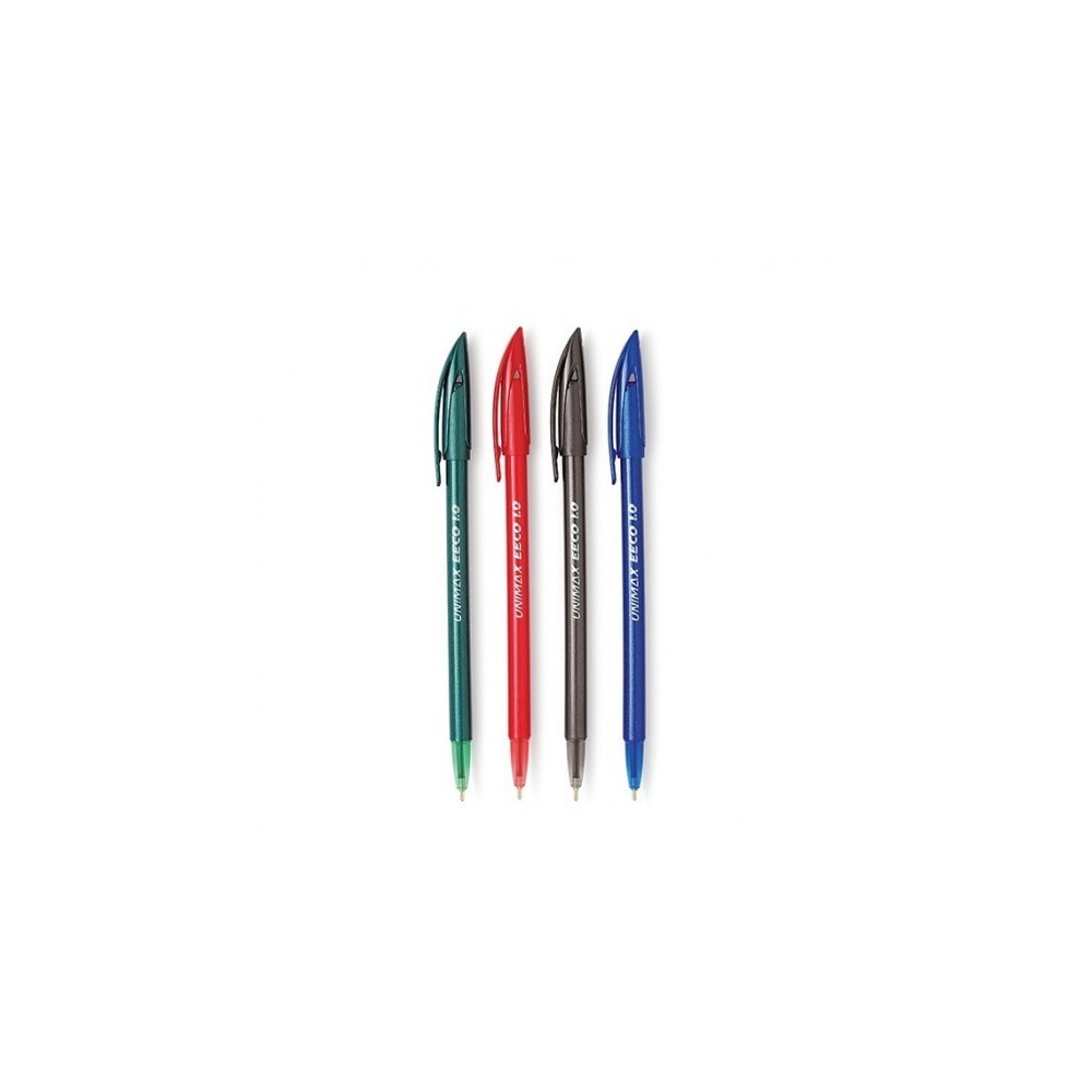 STYLO A BILLE EECO 1MM - UNIMAX