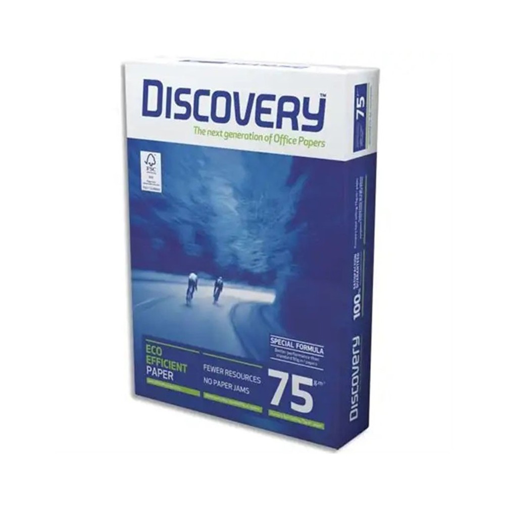 Rame Papier Discovery 75G 500 Feuilles Extra Blanc