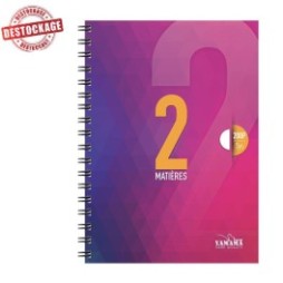 Cahier WIRO YAMAMA 200 Pages UNI 80Gr 2EN1