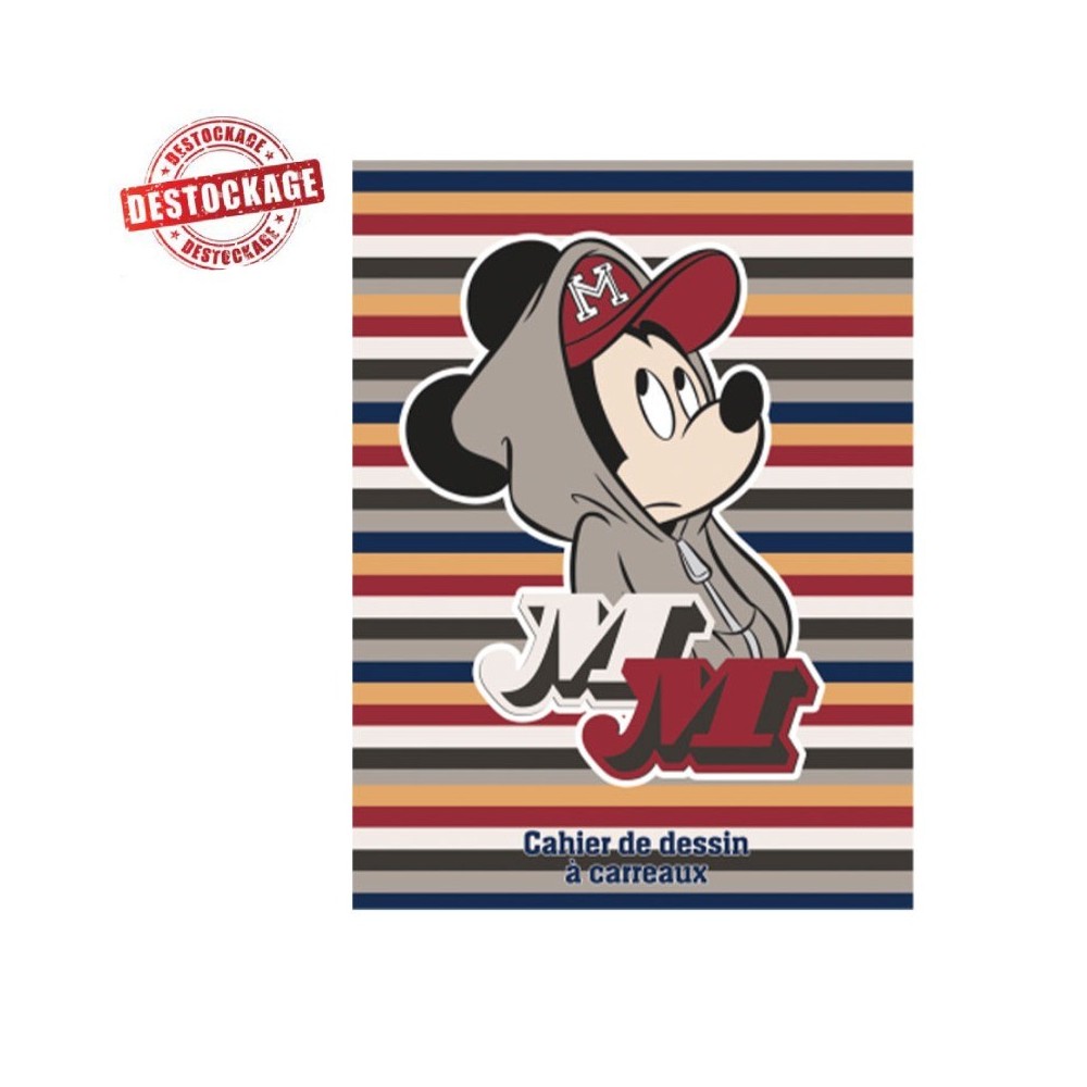 Cahier de Dessin YAMAMA 10/10 24x32cm DISNEY 90Gr