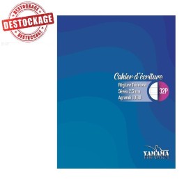 Cahier d’écriture YAMAMA 32 Pages 2.5 mm 80G