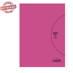 Cahier Piqûre YAMAMA 96 Pages 80Gr UNI SYS BMV 21x29.7cm Rose
