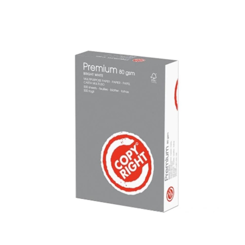 Rame Papier COPY RIGHT Premium Blanc A3 80 GR