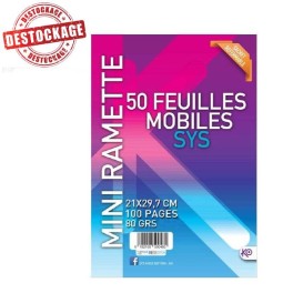Charge Porte Document 50 feuilles 80 Gr - Blanc