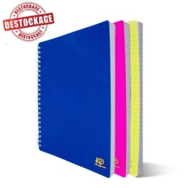 Cahier Wiro KO 380 Pages PF 80gr Avec Couverture Plastique Uni