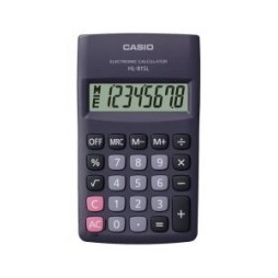 Calculatrice CASIO HL-815LBK 8 Chiffres Pile Normale Noir