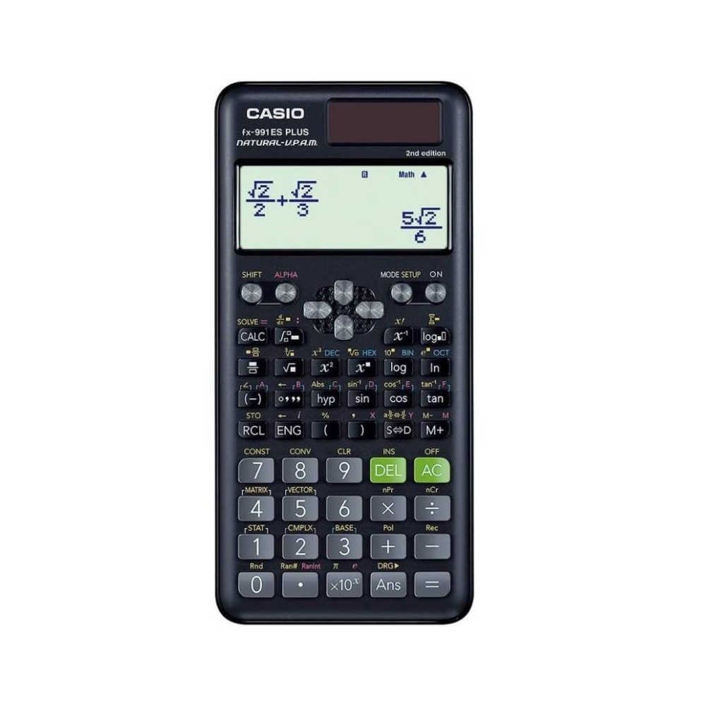 Calculatrice Scientifique CASIO FX-991ESPLUS-V2 - Noir