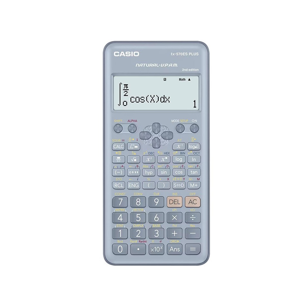 Calculatrice Scientifique CASIO Fx-570ES PLUS-2 - Bleu