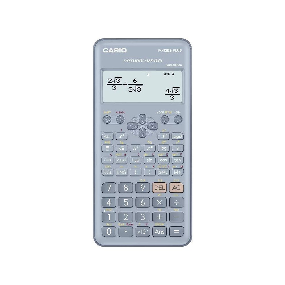 Calculatrice Scientifique CASIO 14 Chiffres - Bleu