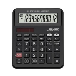 Calculatrice de bureau SHARP EL-CC12D