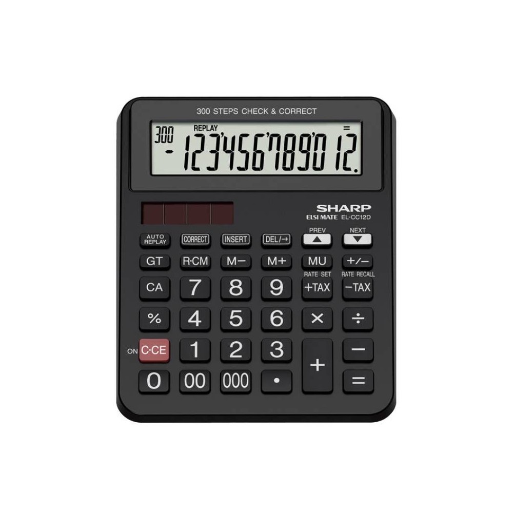 Calculatrice de bureau SHARP EL-CC12D