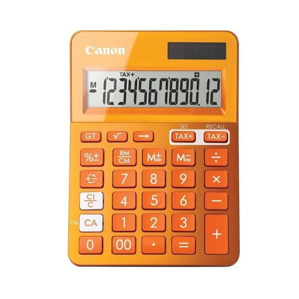 Calculatrice De Bureau CANON LS-123K-MOR - Orange