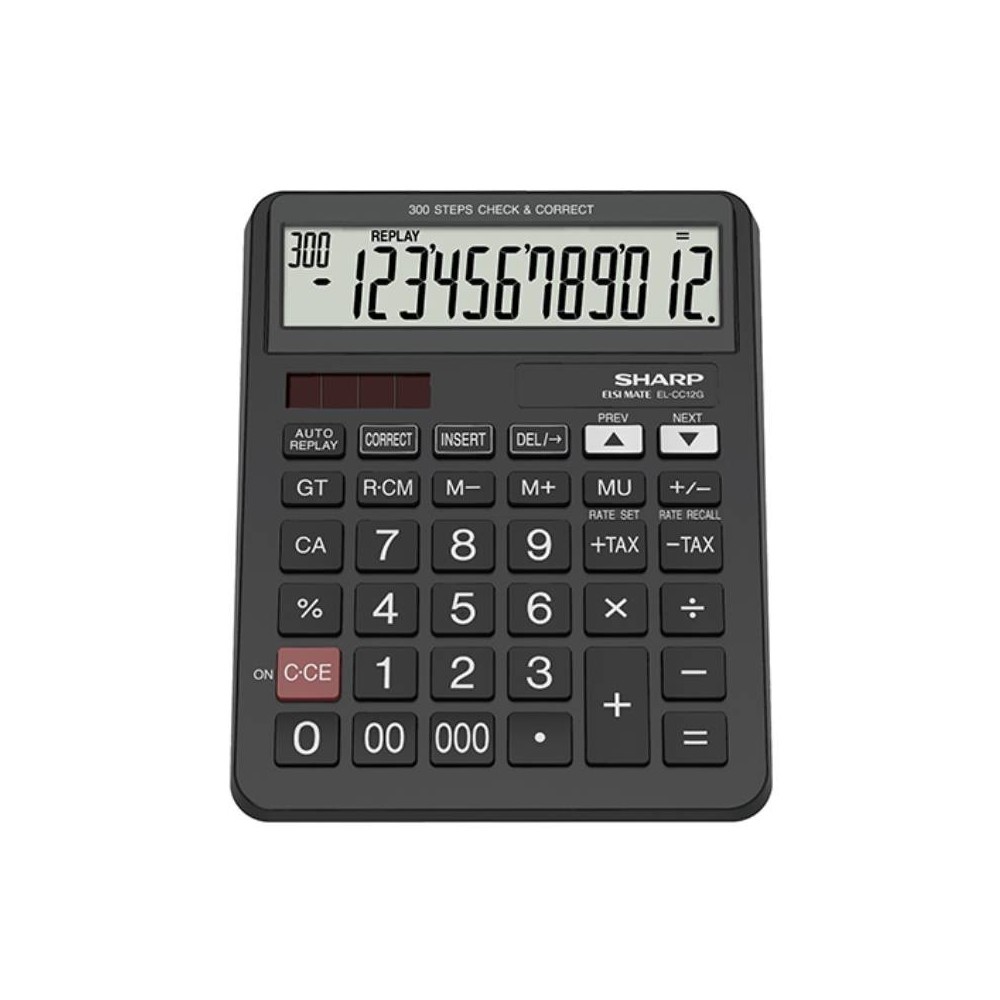 Calculatrice de bureau SHARP EL-CC12G