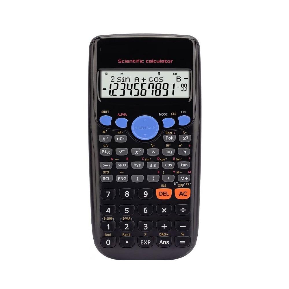 Calculatrice Scientifique FABY FA-82M  - Noir