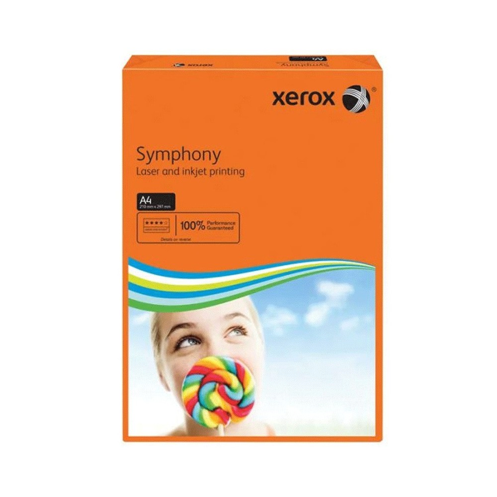 Papier Couleur Xerox A4 80G 500F Orange