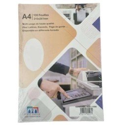 Paquet 100 Feuilles RIBAT Couché Brillant A4 115 G