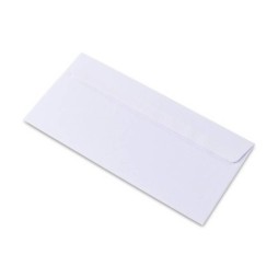 Paquet de 500 Enveloppes PIGNA Blanches 110 x 220 mm Strip 80 Gr