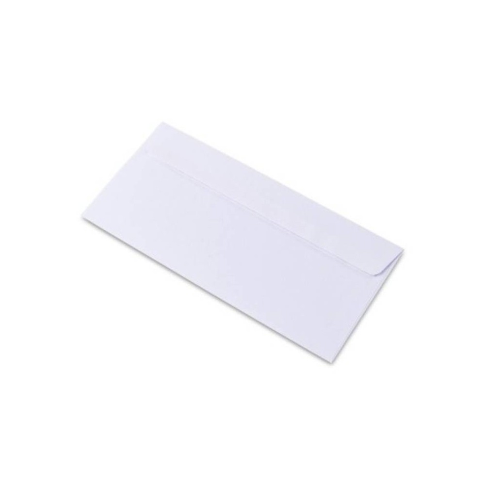 Paquet de 500 Enveloppes PIGNA Blanches 110 x 220 mm Strip 80 Gr